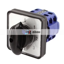 8 Terminals 4 Position Cam Combination Changeover Switch Latching AC660V 20A #