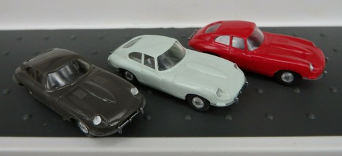 3 Piezas Wiking Jaguar E desde 1964 hasta 1994 - Ácido Nº 457/1 (78884) | Zustand: Gebraucht