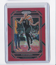KIAH STOKES 2023 PANINI PRIZM WNBA RED PRIZM PARALLEL CARD-#/199-SHIPS FREE
