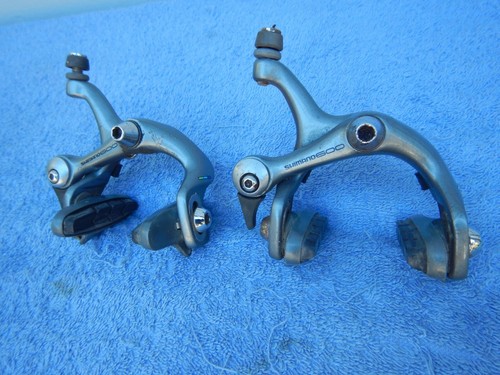 Shimano 600 Brakes Brakeset BR-6400 Brake Calipers Road Bike Pair Cali