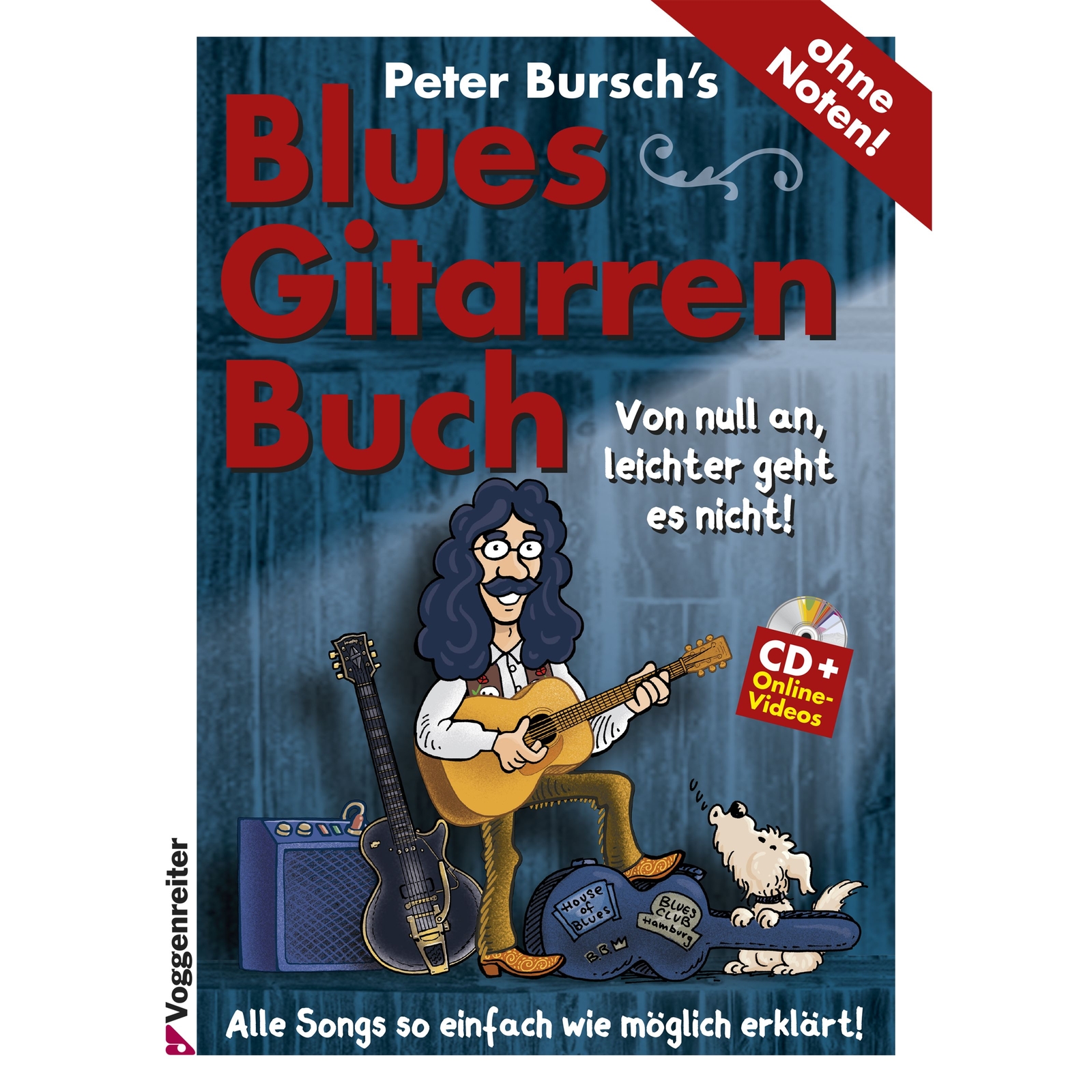Thumbnail - Voggenreiter Peter Bursch's Blues-gitarrenbuch
