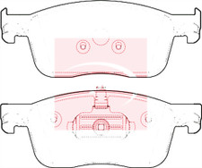 Brake Pad Front Axle To Fit Citroen Dispatch 16->, Jumpy 23->, Spacetourer 16->,