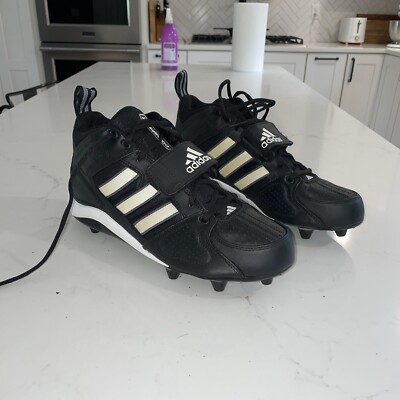 Adidas Corner Blitz 3/4 D Mens Football Cleats Size 10 BL/WH New