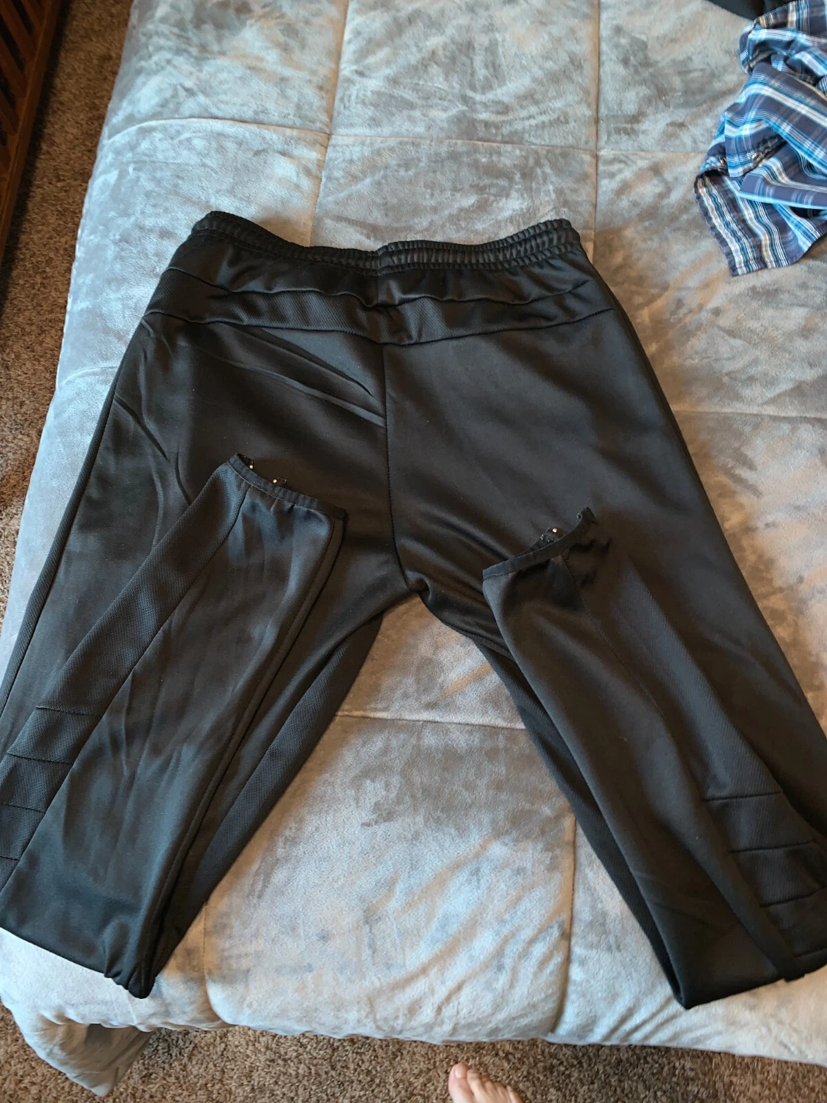 Michael Kors Pantalone Vestito Donna Con Cerniera Nero Taglia 10