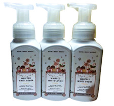 Bath  Body Works Lot of 3 WHIPPED WHITE COCOA Foaming Hand Soap FREE SHIP