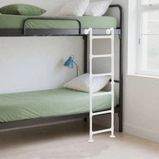 Metal Step Ladder for Attic Loft/Dorm, Wall Mounted Metal Bunk Bed Ladder