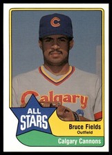 1989 Bruce Fields CMC Minor League Rookie Card All-Stars Top Prospects. rookie card picture