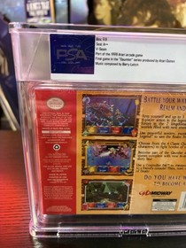 Brand New Sealed PSA 9.8 A++ Graded Nintendo 64 N64 Gauntlet Legends NOT CGC VGA