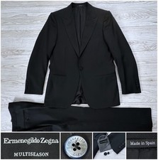 2017 4995 Ermenegildo Zegna "Multiseason" Milano Black Tuxedo, 38R 48R Suit