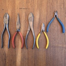 Vintage Pliers Lot Boker Vacuum Grip Omega