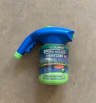 Hydro Mousse Liquid Lawn System - Grow Grass Where You Spray It - Made in USA
