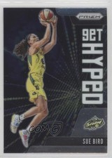 2021 Panini Prizm WNBA Get Hyped Sue Bird #12 4z8