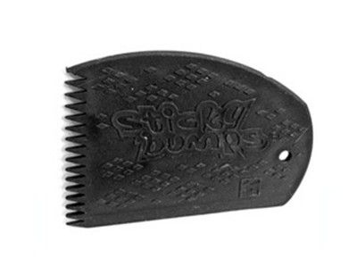STICKY BUMPS Surf Zubehör CLASSIC Wachskamm black Surfboardbag Finnen Wachs Leas