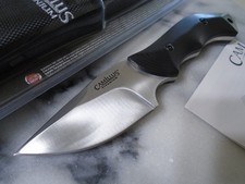 Camillus HT-7 Titanium Fixed Blade Hunter Knife Full Tang Micarta Open Clam Pack
