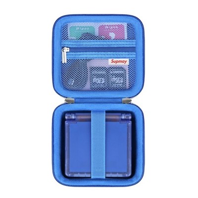 Stylish Hard Carrying Case for RG34XXSP/RG35XXSP/Game Boy Advance SP - Blue