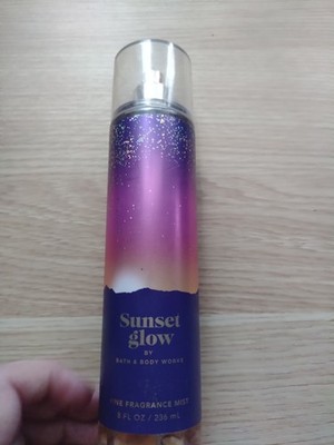 BATH & BODY WORKS SUNSET GLOW BODY MIST SPRAY 8 FL OZ