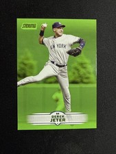 2025 Topps Stadium Club - Derek Jeter #172 - Lime Green 