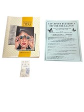 Madama Butterfly 1990 Miami Opera Program w Ticket Stub