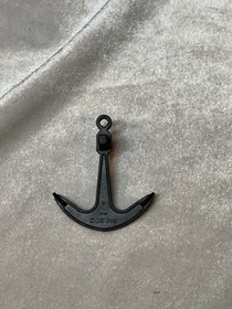 Lego 2564 Ship Boat Anchor Black 1 Top Hole Pirate 6280 6285 7075 6274 6286 4768