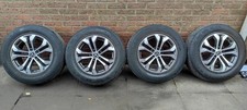 GENUINE MERCEDES GLC W253 ALLOY WHEELS SET 235 65 17 TYRES A2534010600 ET36
