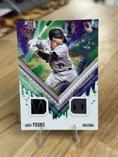 Andy Young 2021 Panini Diamond Kings Dual Jersey Relic Memorabilia #DKM -AY 