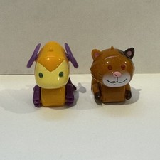 Micropets 2002 Tomy Interactive Coco Calico Cat Purple Monster (Not Tested)