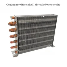 Copper Tube Aluminum Fin Heat Exchanger Condenser Coil Air/Water-cooled Radiator