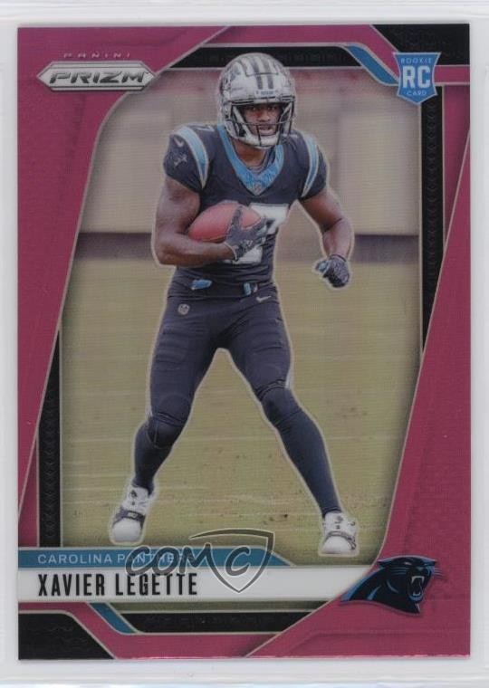 2024 Panini Prizm Rookies Pink Prizm Xavier Legette #398 Rookie RC 1ju6