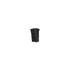 Toter 79232-R2200 Trash Can with Wheels Lid, Black, 32 Gallons - Quantity 1