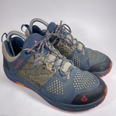 Size 8 - Vasque Breeze LT Low GTX Women's Hiking Shoes Blue Red