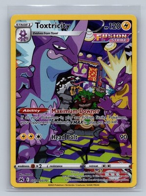 Toxtricity GG09/GG70 SWSH: Crown Zenith: Galarian Gallery Holo