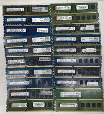 LOT OF 20 Ram DDR3/DD3L Sticks Mixed Brand speeds 8GB PC3 20x8GB 160GB Total 