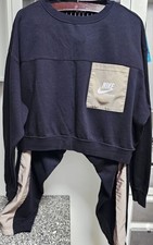 NIKE Sportswear Easy Fleece Crew Sweatshirt Pants Set Sz.XL