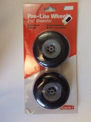 HANGAR 9 PRO-LITE WHEELS 2 3/4 DURCHMESSER - MODEL HAN305