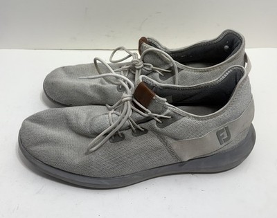 FootJoy Flex Coastal Spikeless Golf Shoes Gray 56130 Mens  display picture 2