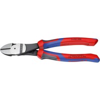 Knipex Kraft-Seitenschneider Poliert Mit Mehrkomponenten-Griffen 140Mm , 7402140