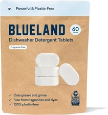BLUELAND Dishwasher Detergent Tablets, 60 Count, 60 Count (Pack of 1) 