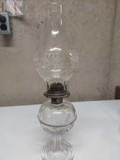 Vintage P&A Mfg Kerosene Oil Lamp. Made In USA