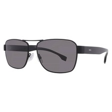 Hugo Boss Polarized Grey Navigator Men's Sunglasses BOSS 1441/O/S 0807/M9 60