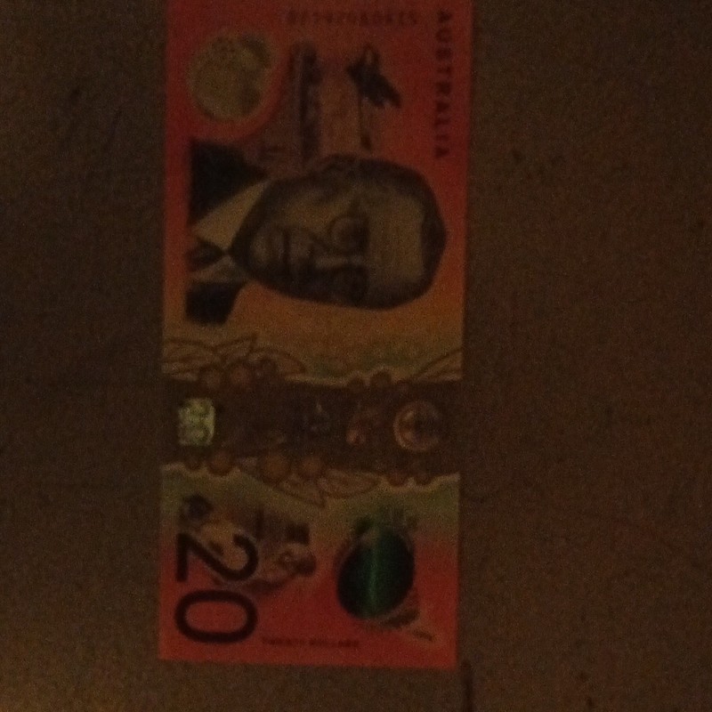 Australia $20 Polymer Banknote BF192080935 Circulated