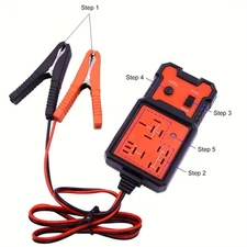 12V 4/5 Pin Relay Tester for Car-Professional Auto Automotive with Clips Durable
