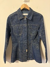 Vintage Ecko Red Y2K Denim Jacket Womens Sz S...