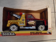 1984 Mighty Tonka Pressed Steel Rovin Wrecker Tow Truck 2202 Boxed 1984 Mighty Tonka Pressed Steel Rovin Wrecker Tow Truck 2202 Boxed