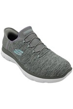 Skechers Women's Summits Hands-Free Slip-Ins Grey/Mint