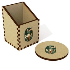 'Golf Championship' Desk Tidy / Pencil Holder (DT00115627)