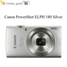 Canon IXUS175/ELPH180/IXY180 20MP 8x Zoom 24mm Wide-Angle 720p HD Digital Camera