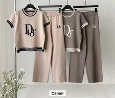 Set Pullover Damen Strickpullover und Hose Un...