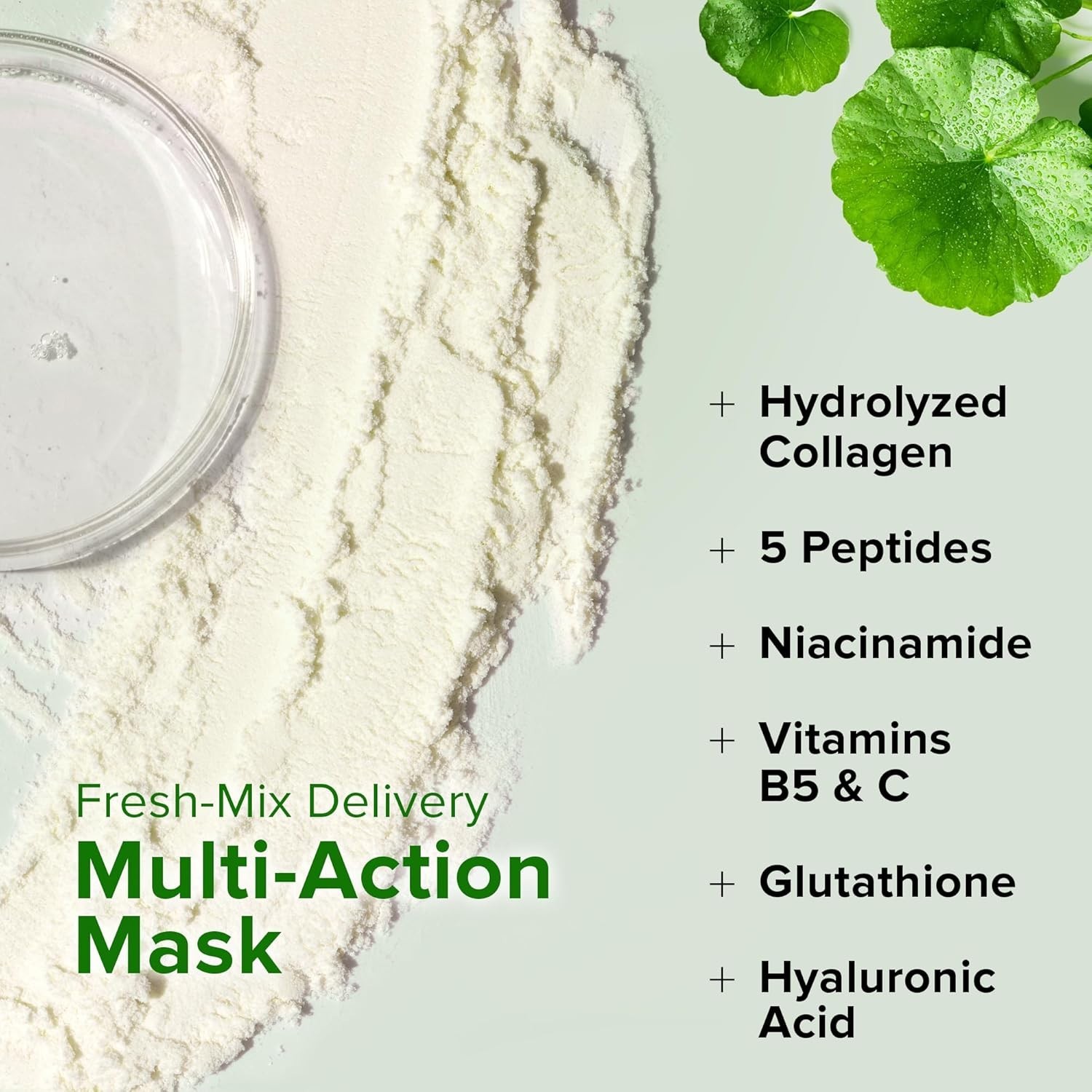 Collagen Peptides Wash-Off Face Mask Set, 8 Pack Instant Skin Tightening