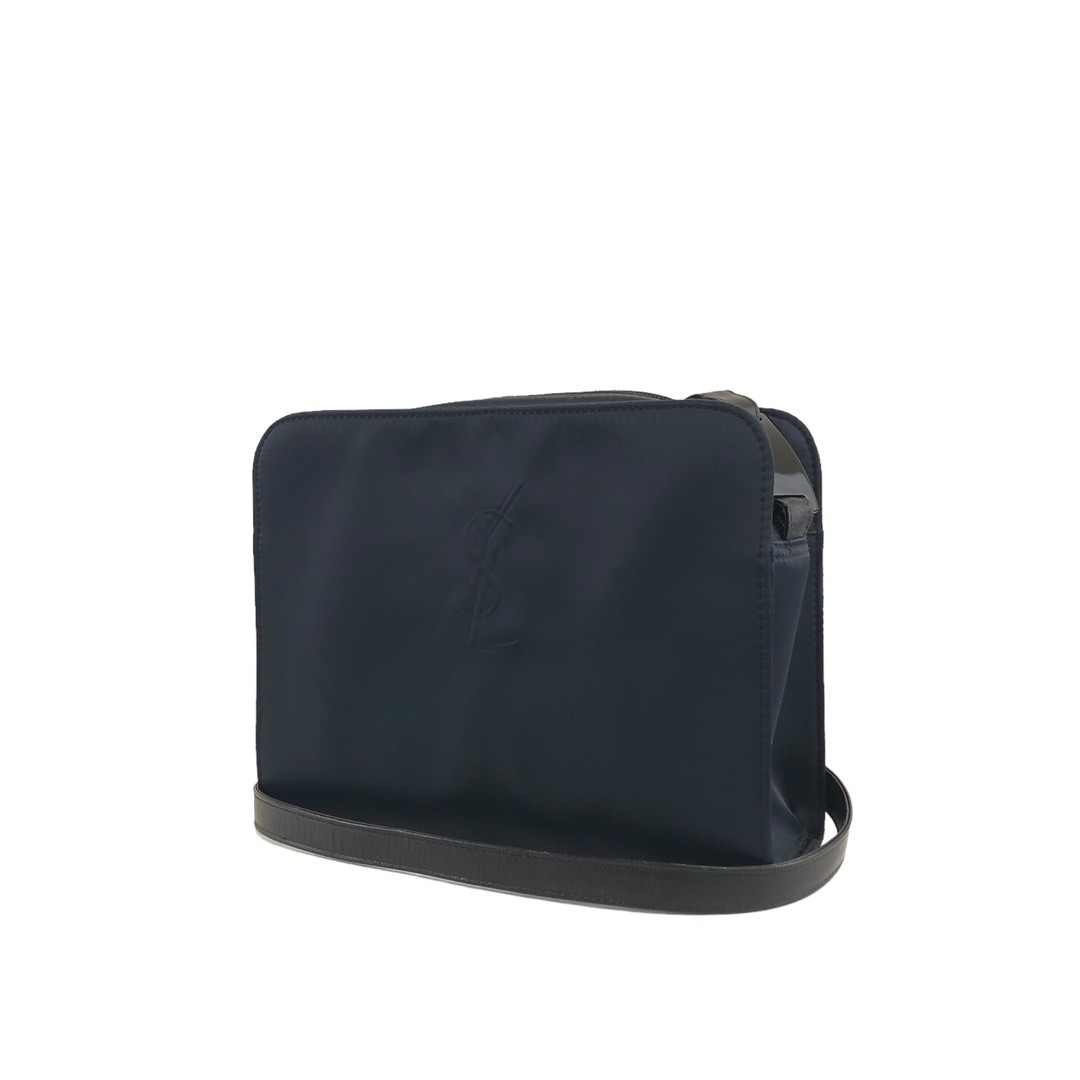 Borsa a tracolla Yves Saint Laurent blu navy Ysl nylon Iav52T