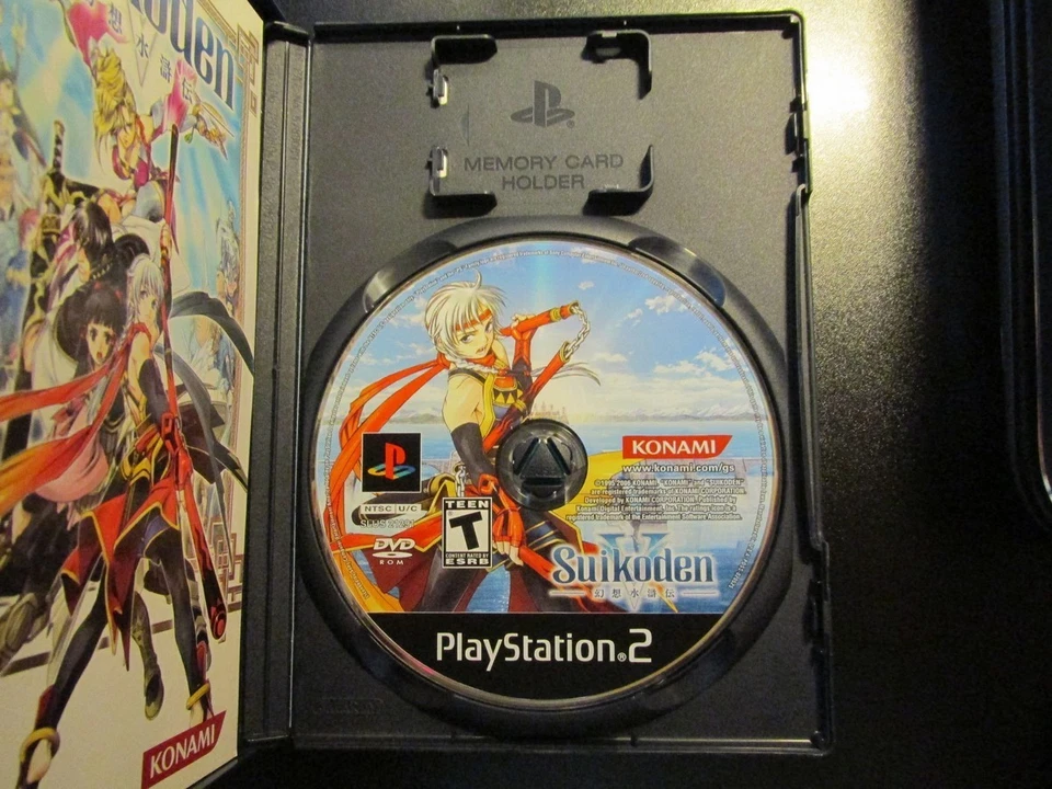 Suikoden V 5 (SONY PlayStation 2, 2006) PS2 COMPLETE PRISTINE CONDITION NEW MINT - Image 3 of 4